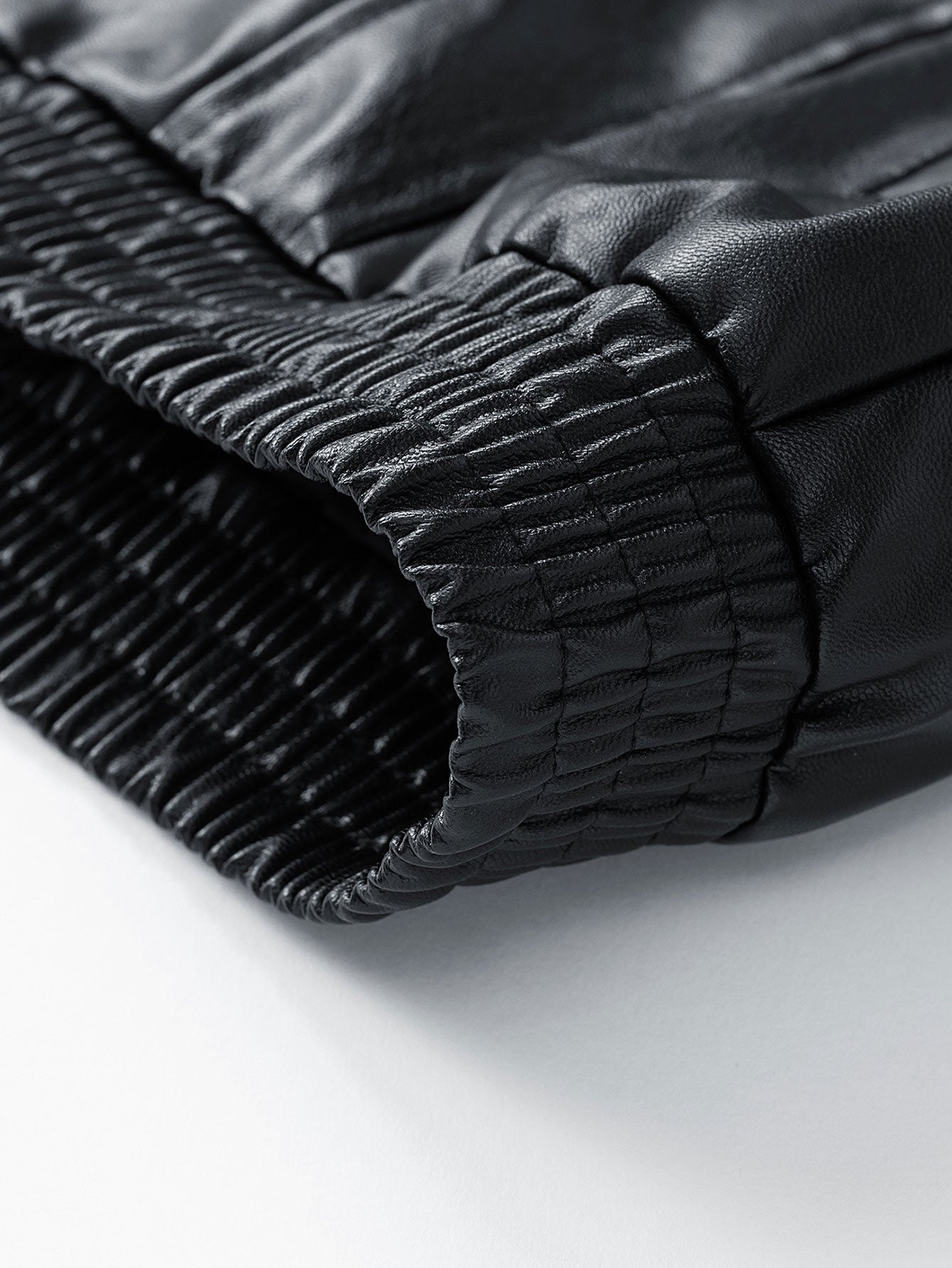 Ravenna Leather Bomber Jacket