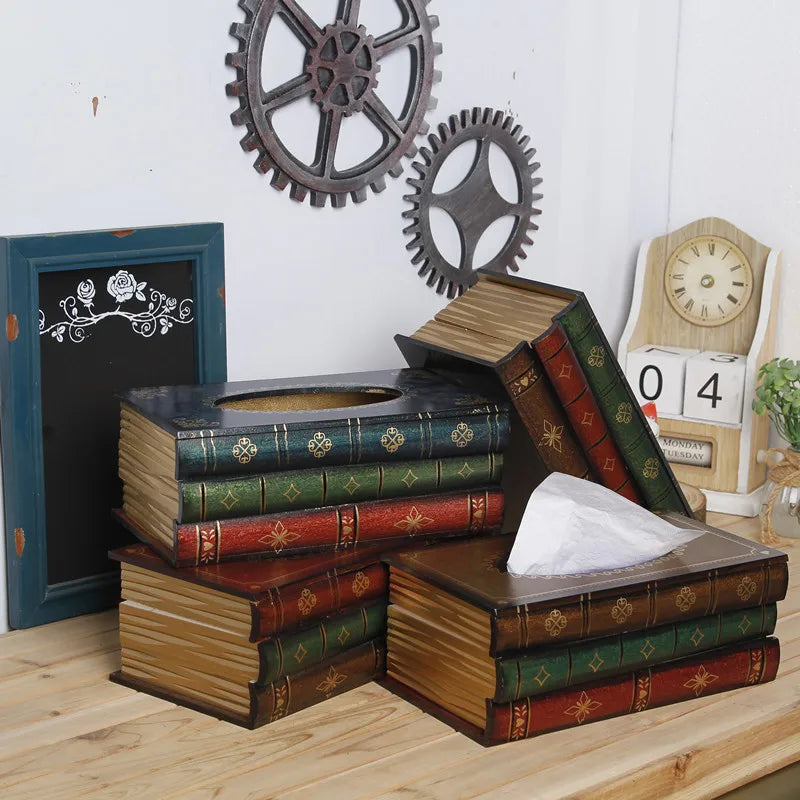 Bookworm Tissue Box