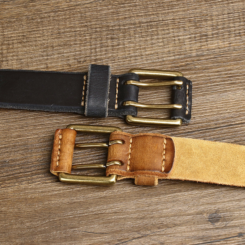 Heron Full-Grain Leather Belt