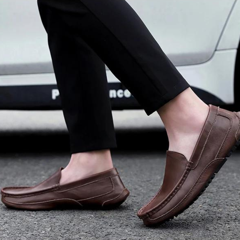 Brookstone Leather Loafers