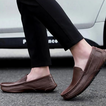 Brookstone Leather Loafers