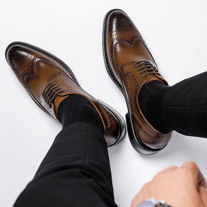 Heritage Brogue Leather Shoes