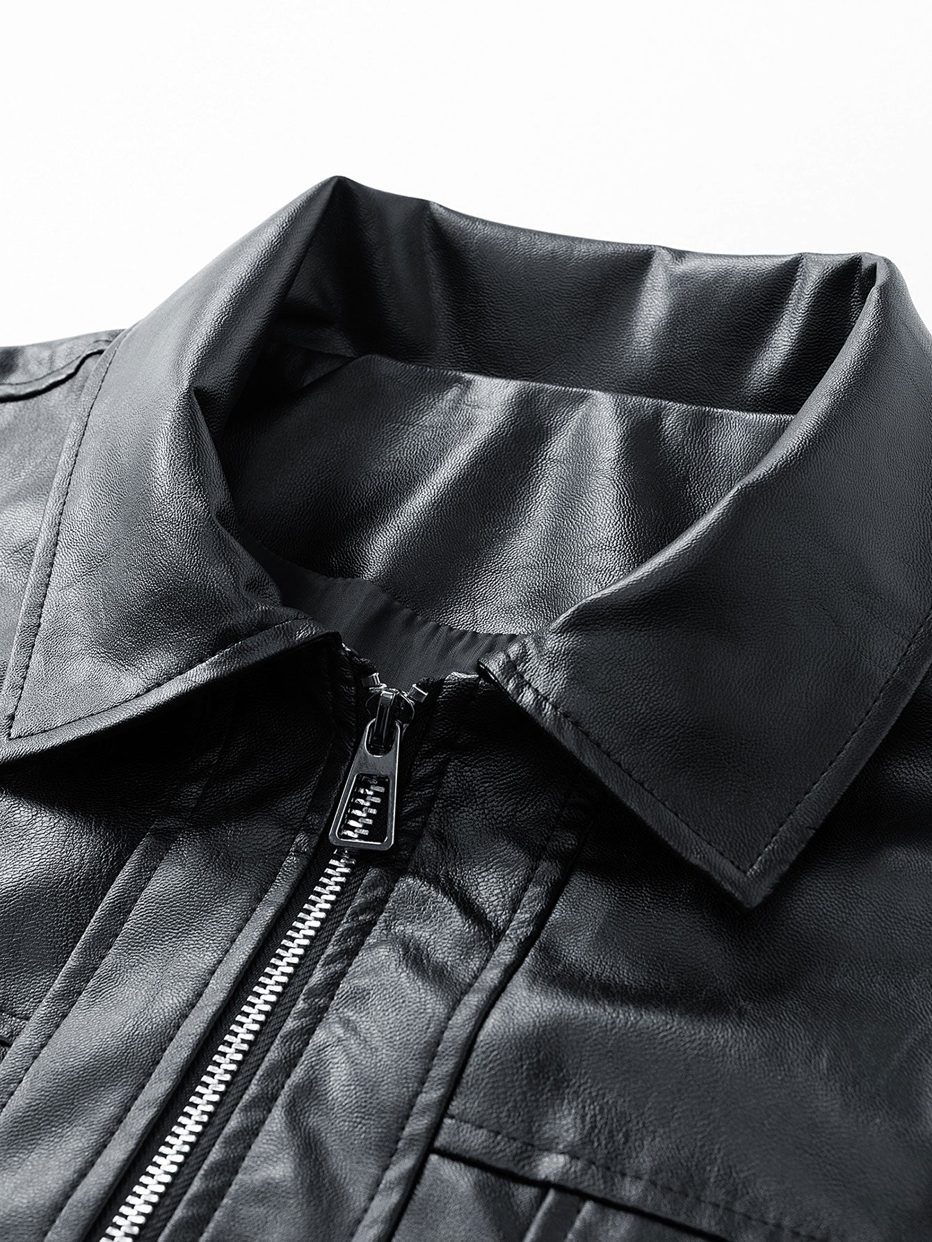 Ravenna Leather Bomber Jacket