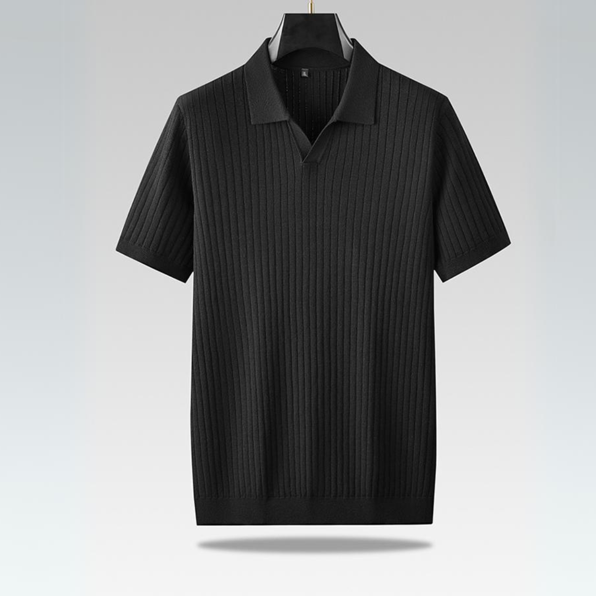 Baldwin Ribbed Knit Polo