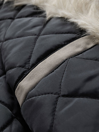 Napoli Faux Fur Hooded Jacket