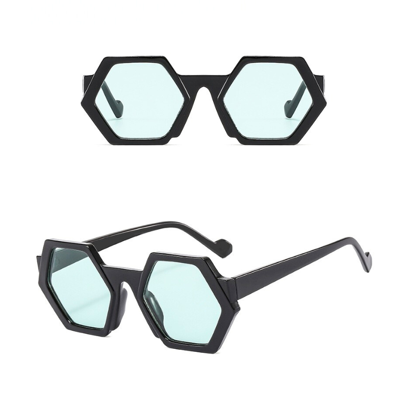 GeoHex Statement Sunglasses