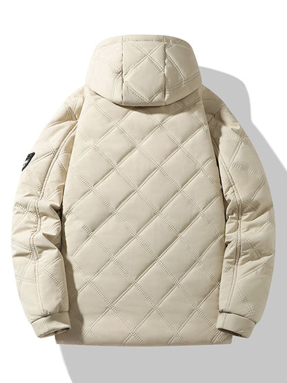 Milan Quilted Hooded Jacket