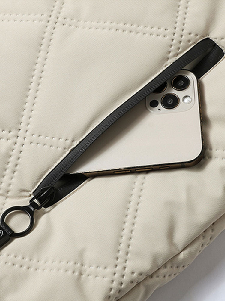 Milan Quilted Hooded Jacket