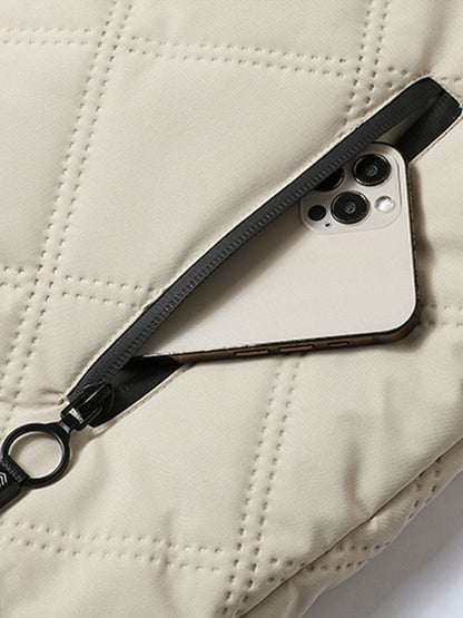 Milan Quilted Hooded Jacket