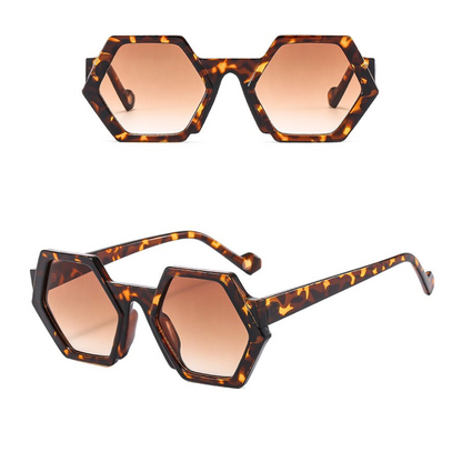GeoHex Statement Sunglasses