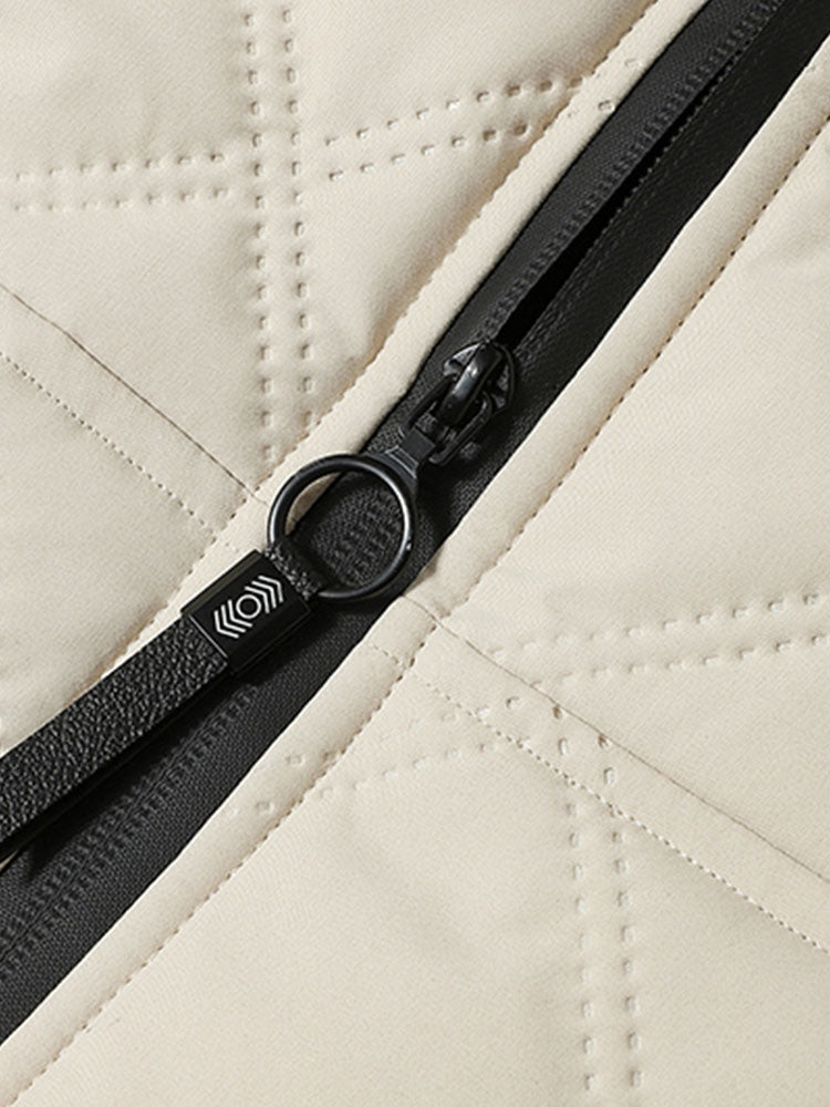 Milan Quilted Hooded Jacket