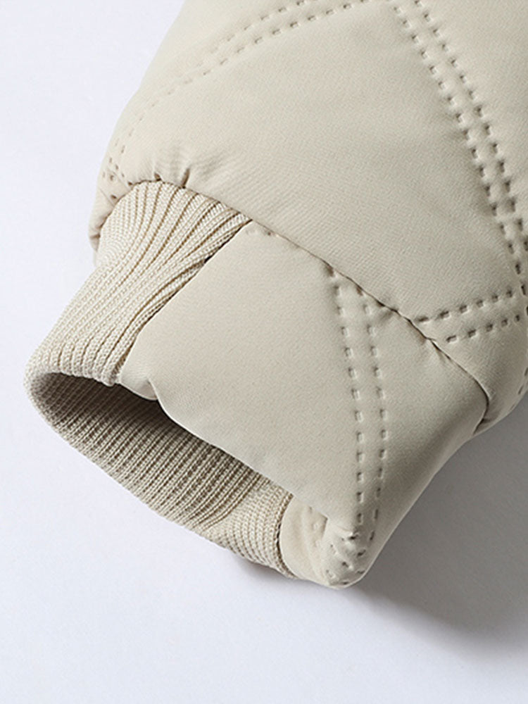 Milan Quilted Hooded Jacket