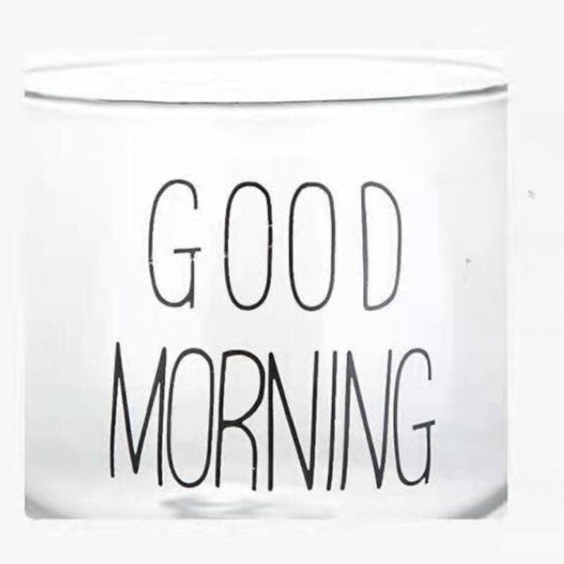 Morning Glow Glass Mug