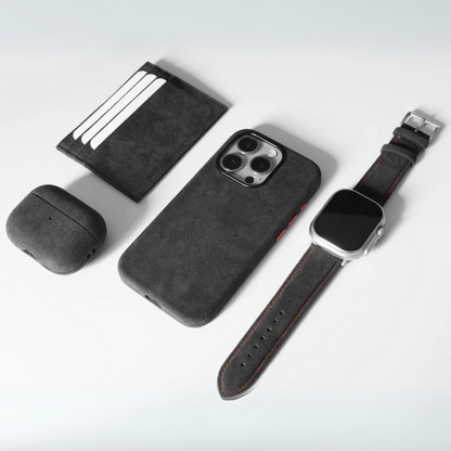 Alcantara Italian Leather Apple Watch Strap