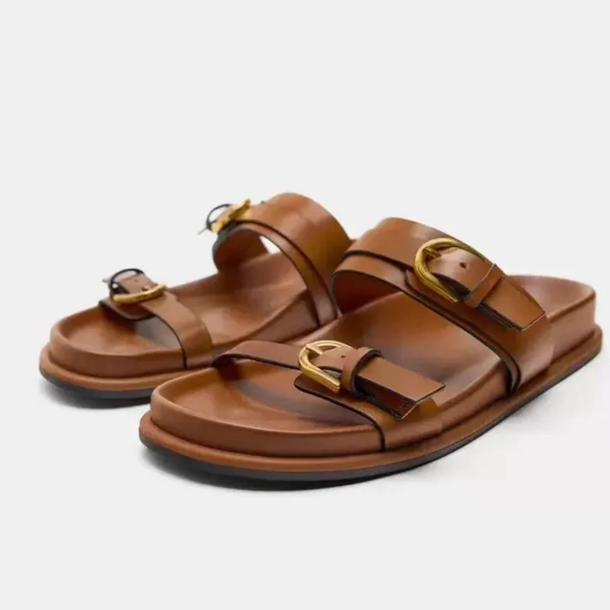 Karma Stride Leather Sandals