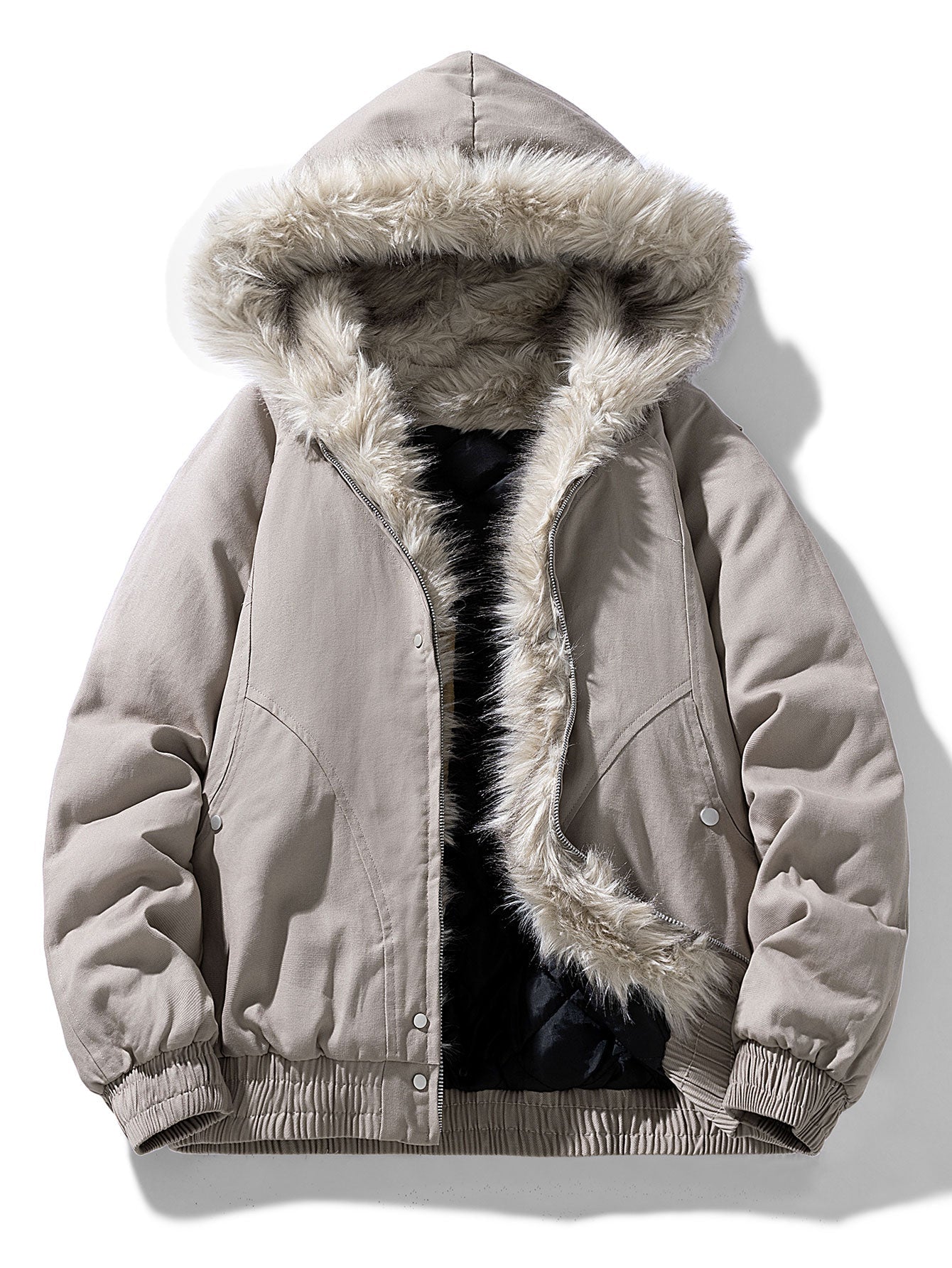 Napoli Faux Fur Hooded Jacket