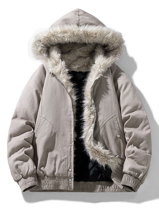 Napoli Faux Fur Hooded Jacket