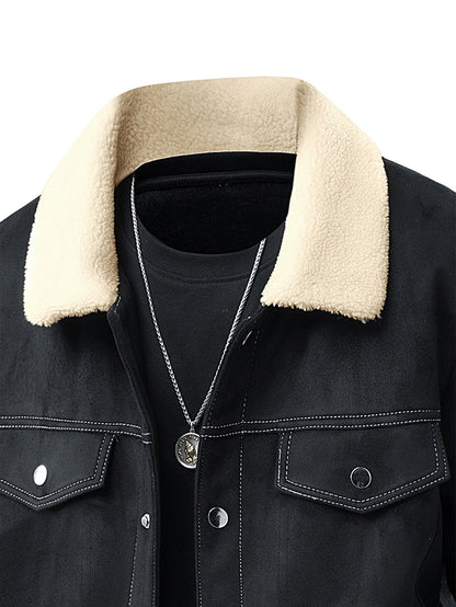 Torino Suede Sherpa Jacket