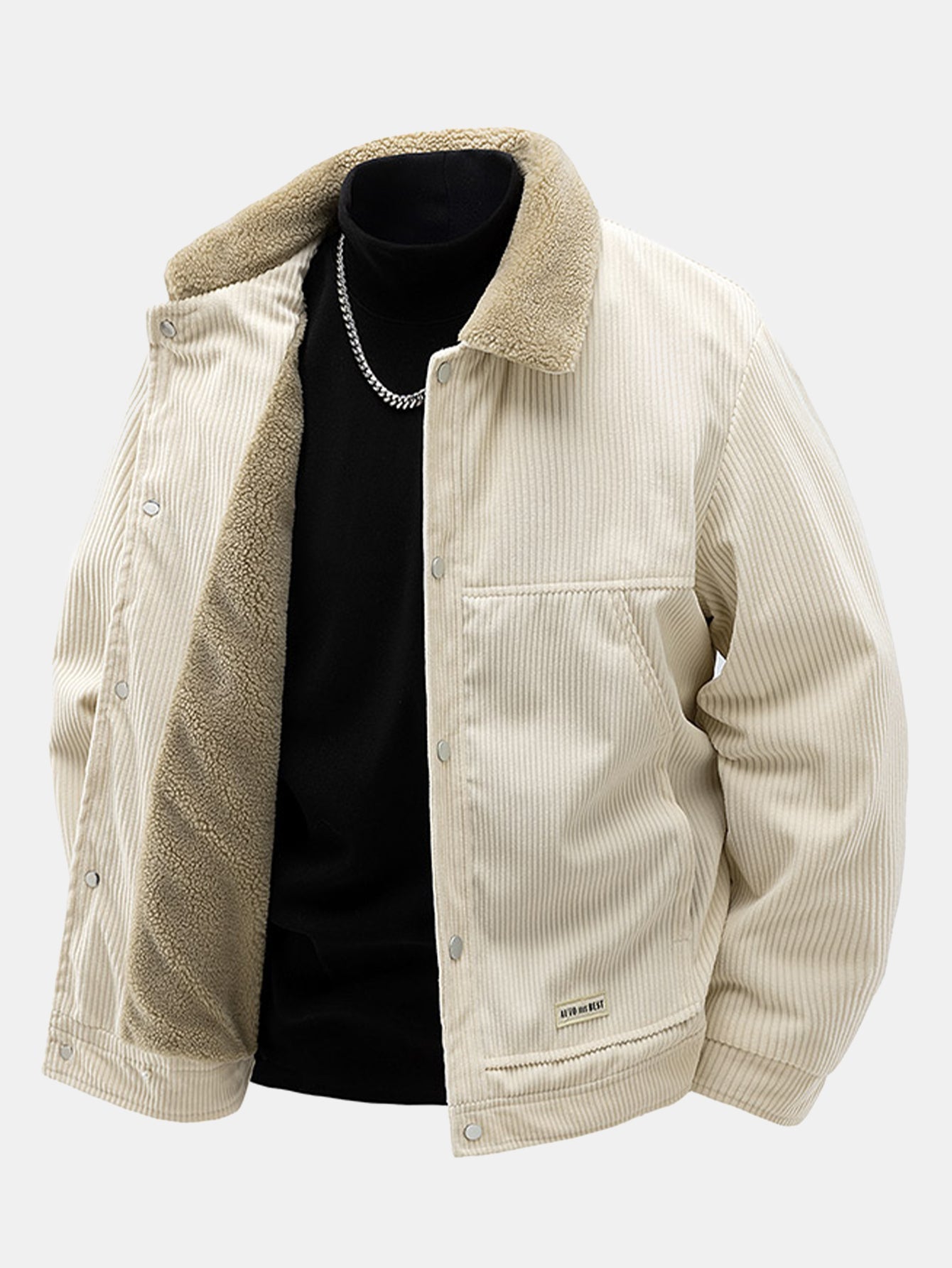 Como Corduroy Sherpa Jacket