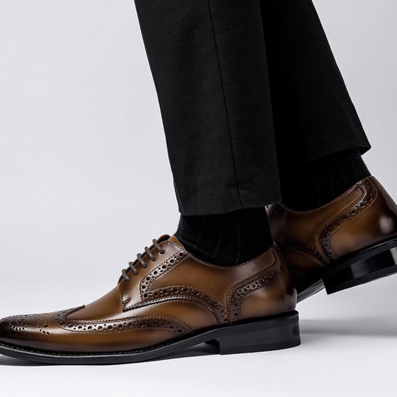Heritage Brogue Leather Shoes