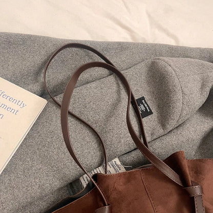Capri Suede Tote Bag