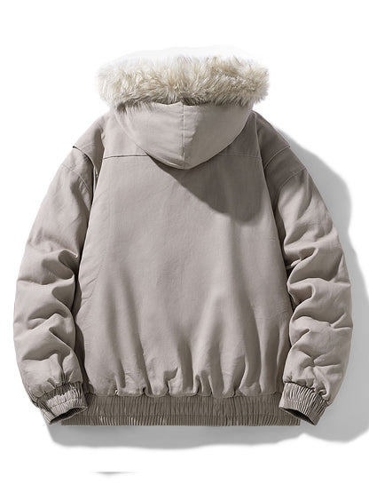 Napoli Faux Fur Hooded Jacket