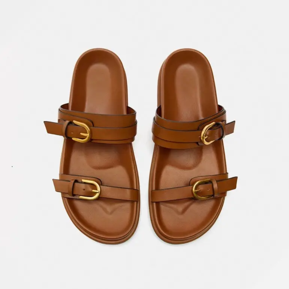 Karma Stride Leather Sandals