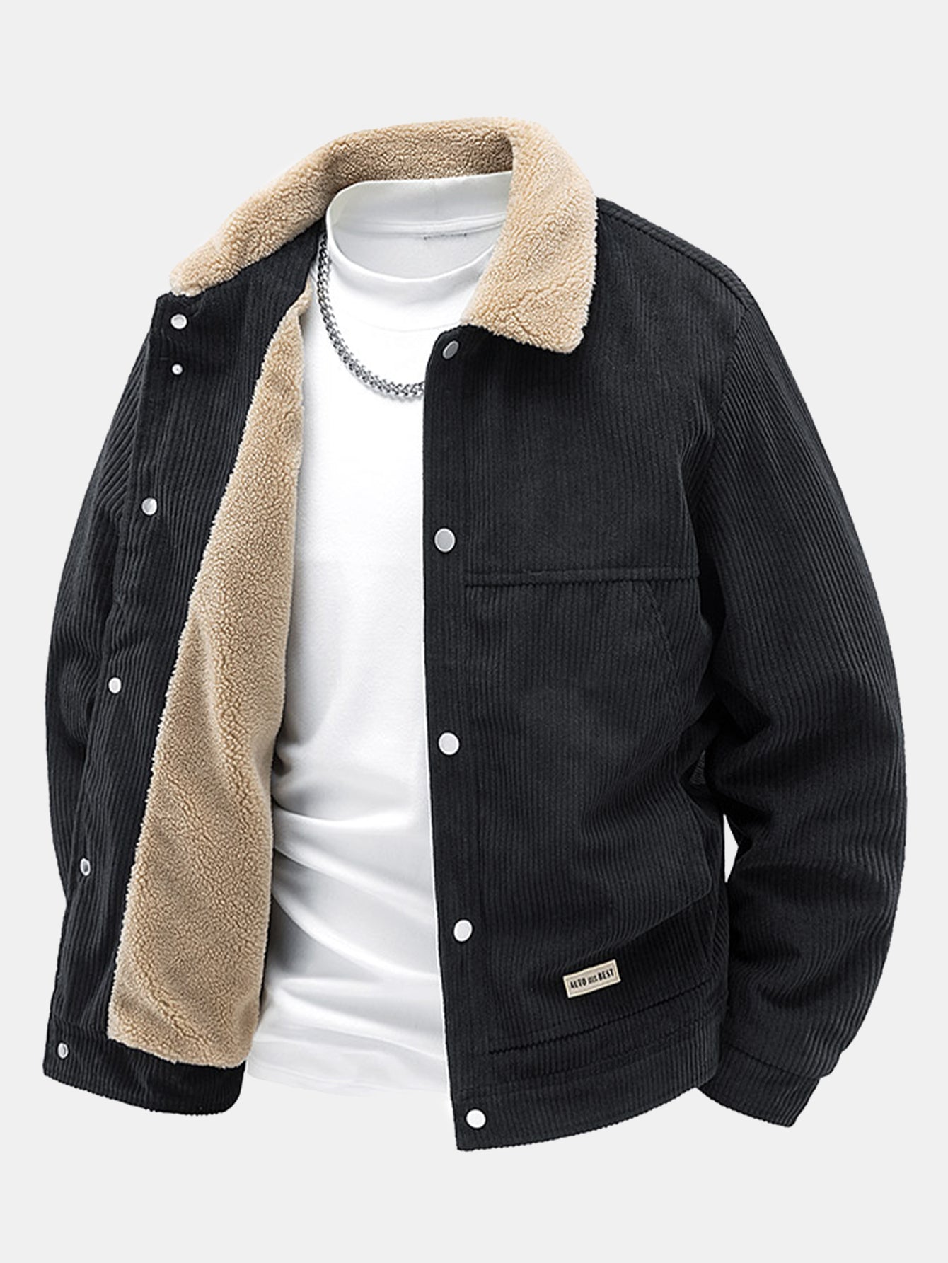 Como Corduroy Sherpa Jacket