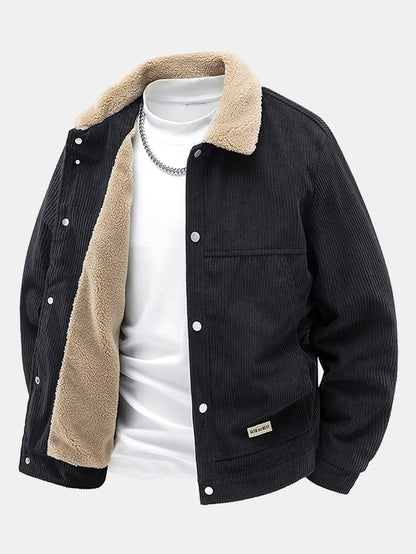 Como Corduroy Sherpa Jacket