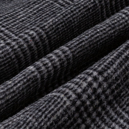 Rivello Checked Wool Overcoat