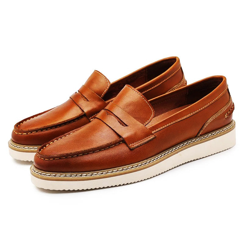 Genoa Leather Penny Loafer