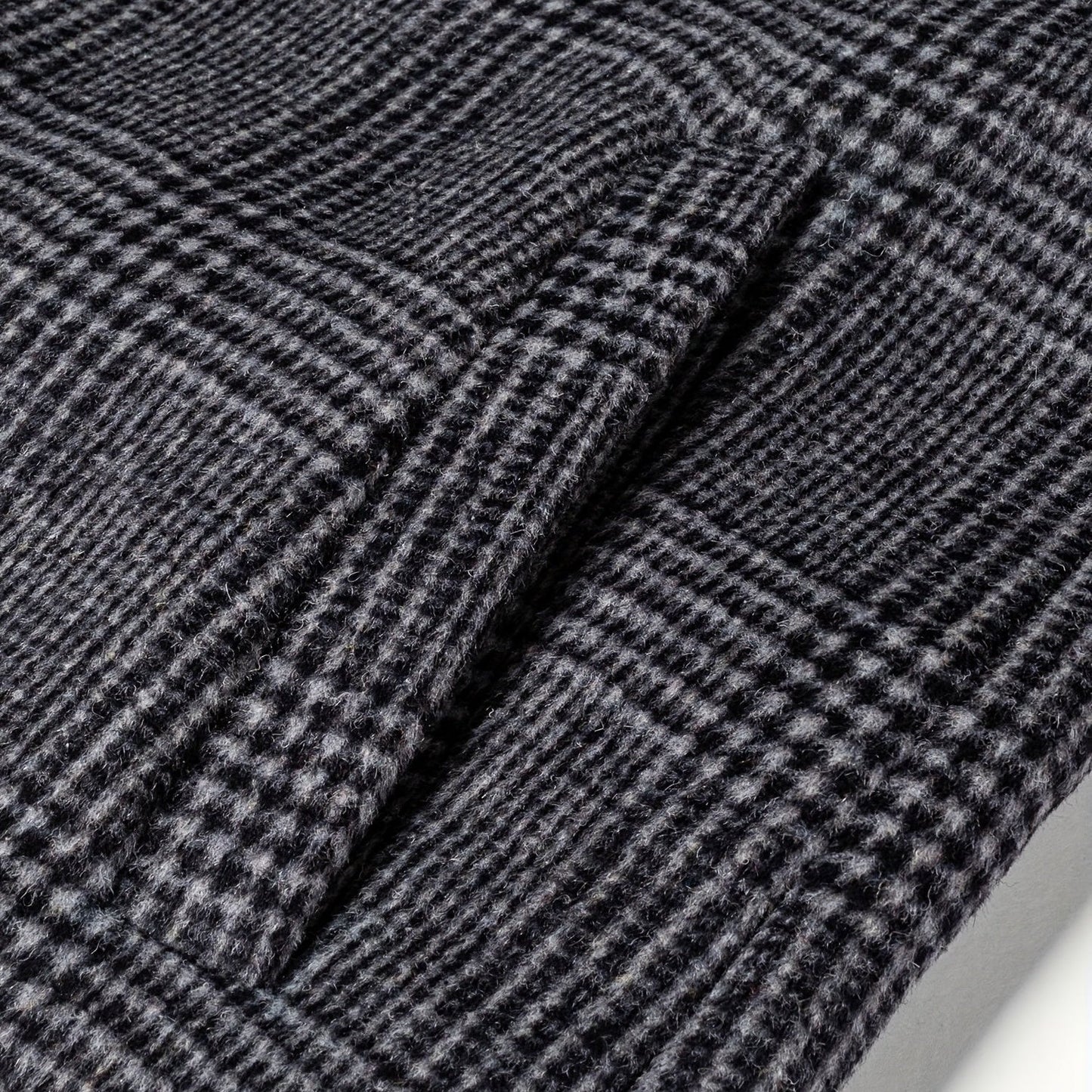 Rivello Checked Wool Overcoat