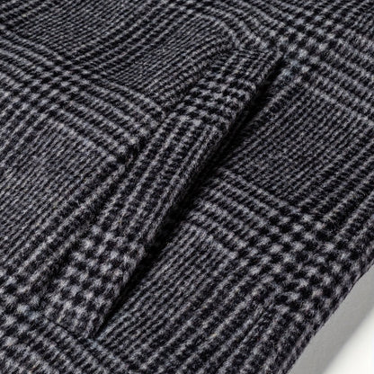 Rivello Checked Wool Overcoat
