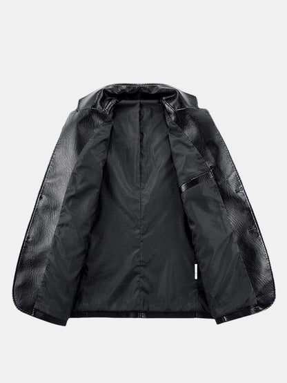 Porto Leather Blazer