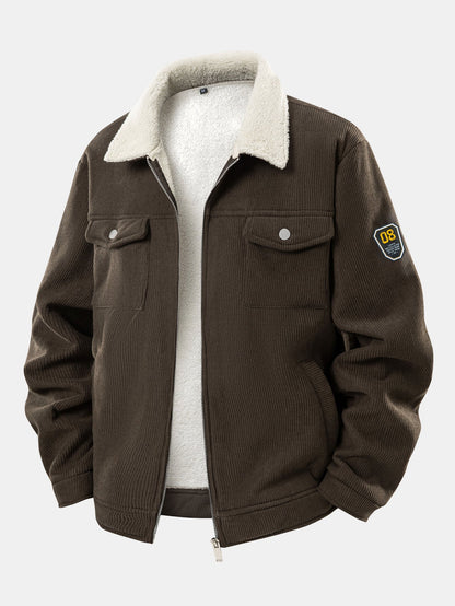 Oslo Corduroy Sherpa Jacket