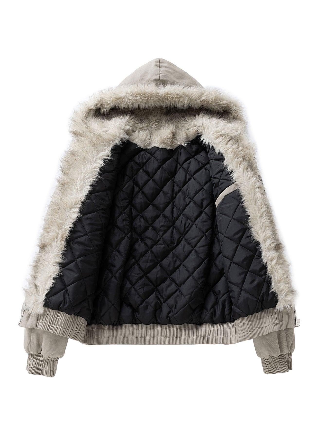 Napoli Faux Fur Hooded Jacket