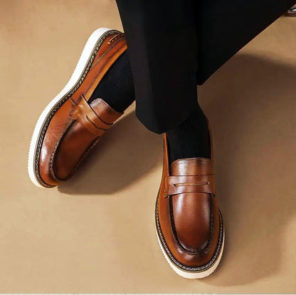 Genoa Leather Penny Loafer