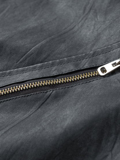 Verona Textured PU Utility Jacket