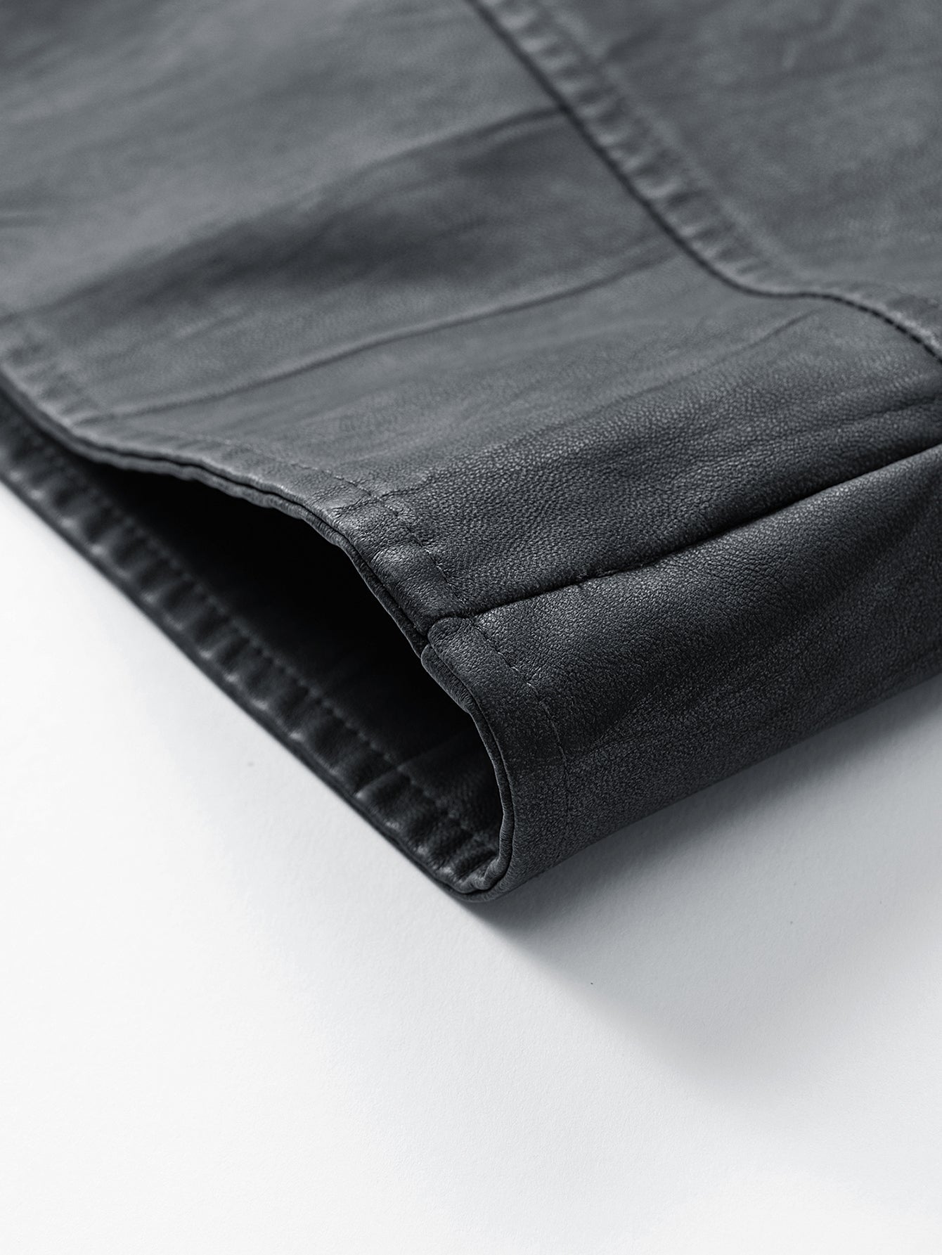 Verona Textured PU Utility Jacket