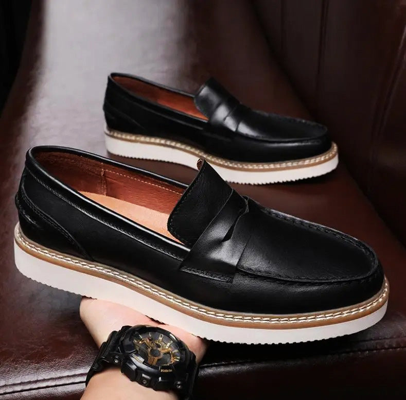 Genoa Leather Penny Loafer