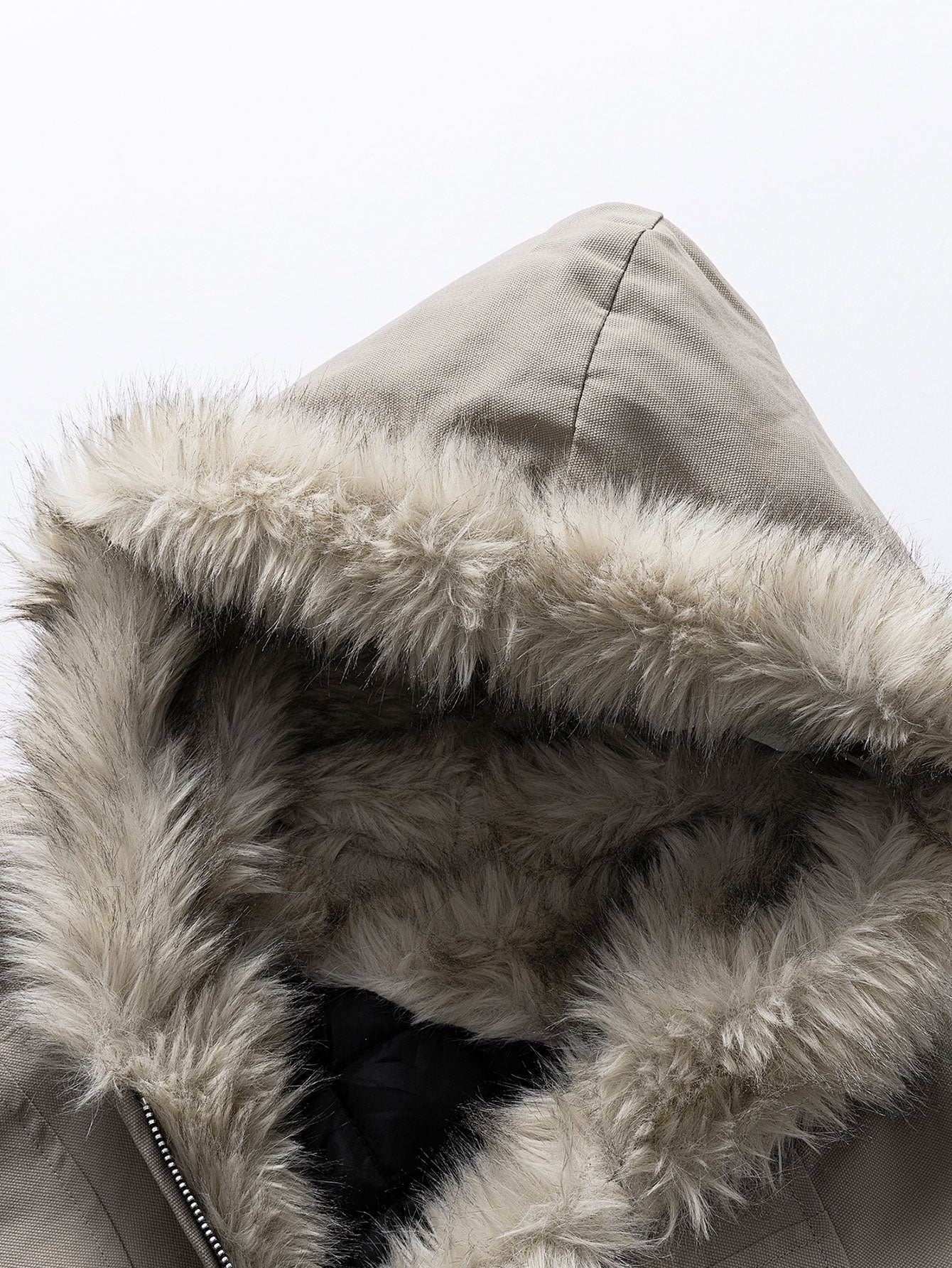 Napoli Faux Fur Hooded Jacket