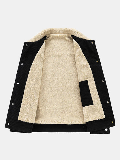 Como Corduroy Sherpa Jacket