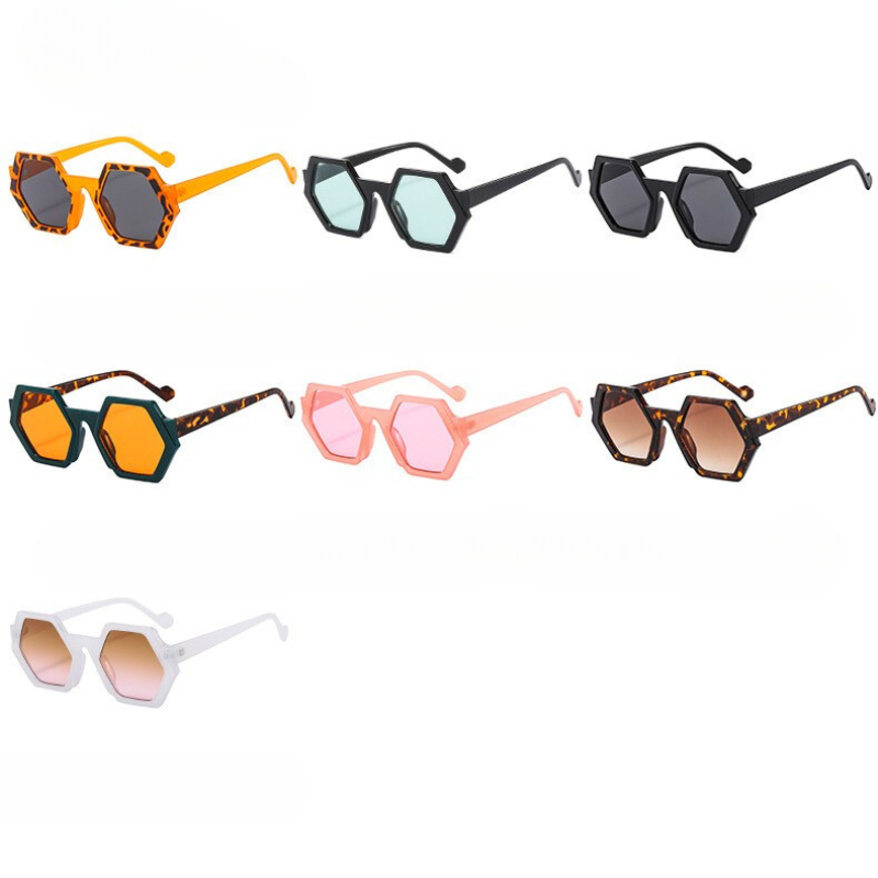 GeoHex Statement Sunglasses