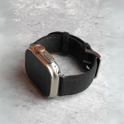 Alcantara Italian Leather Apple Watch Strap