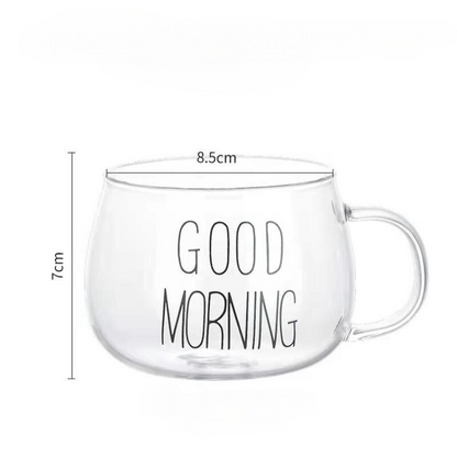 Morning Glow Glass Mug