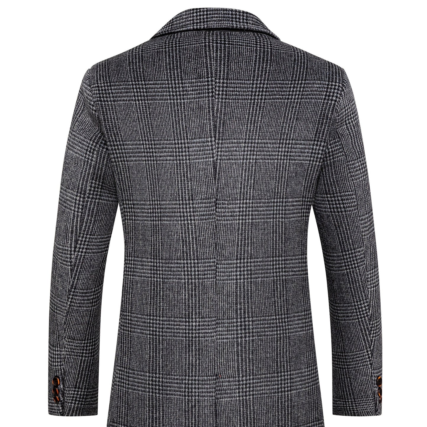 Rivello Checked Wool Overcoat