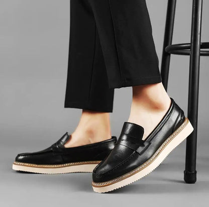 Genoa Leather Penny Loafer