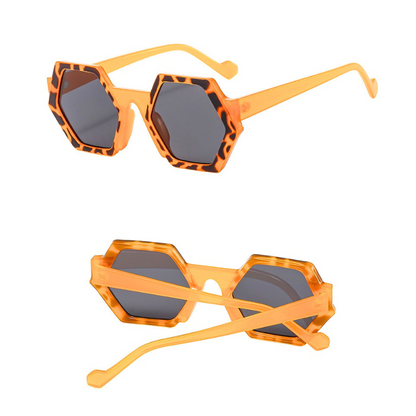GeoHex Statement Sunglasses