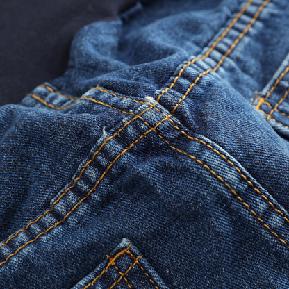 Frayed Maternity Jean Shorts