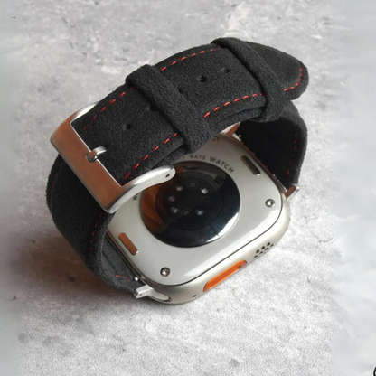 Alcantara Italian Leather Apple Watch Strap
